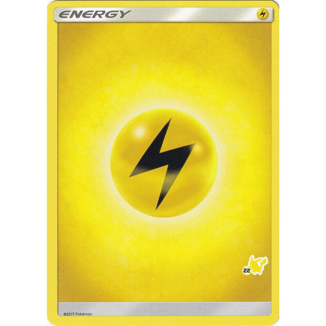 Lightning Energy (#22 Pikachu Stamped)