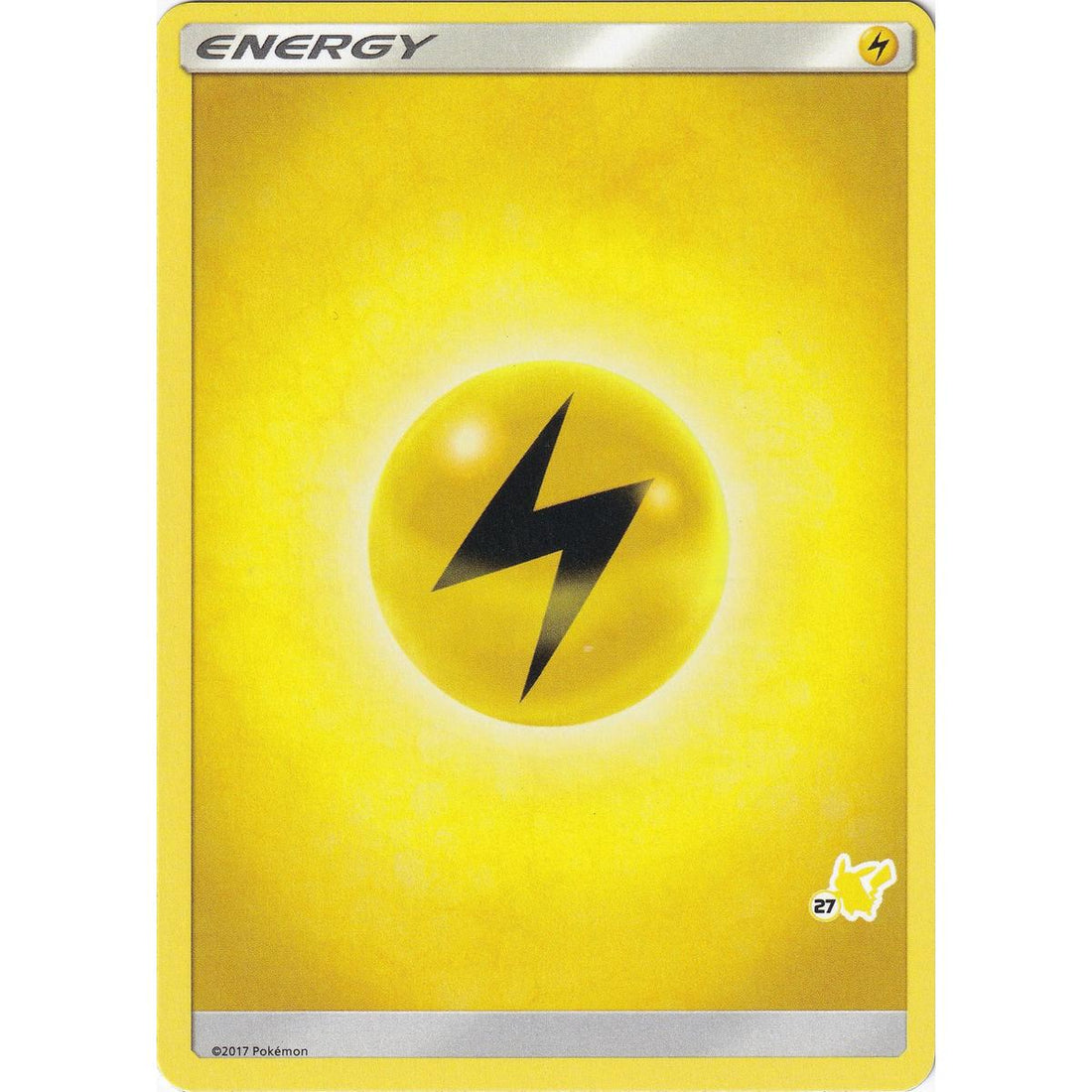 Lightning Energy (#27 Pikachu Stamped)