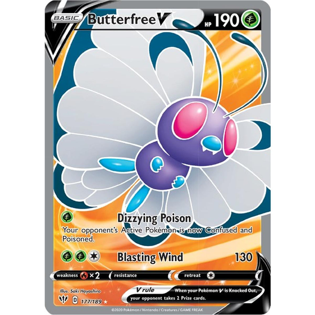 Butterfree V (Full Art)