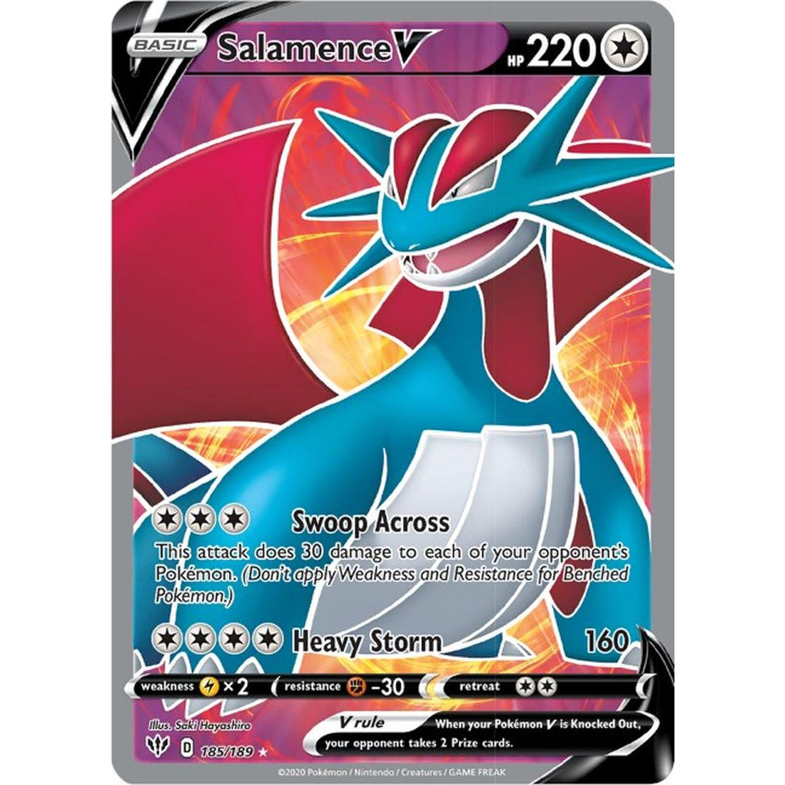 Salamence V (Full Art)