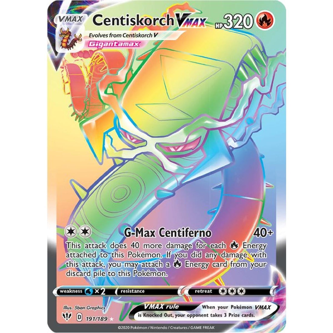 Centiskorch VMAX (Secret)