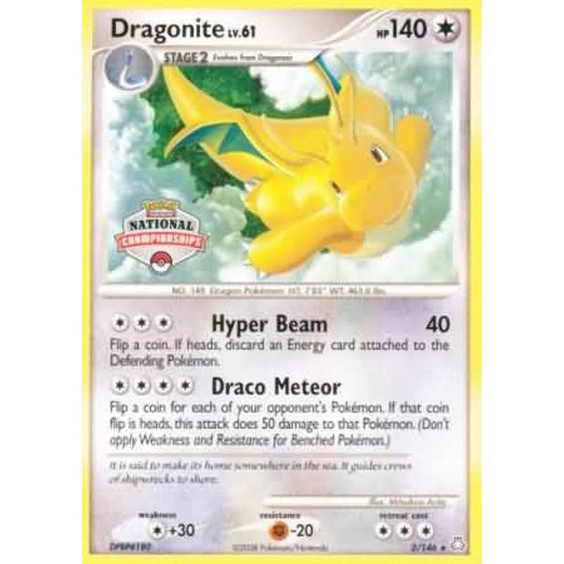 Dragonite - 2/146 (National Championships)