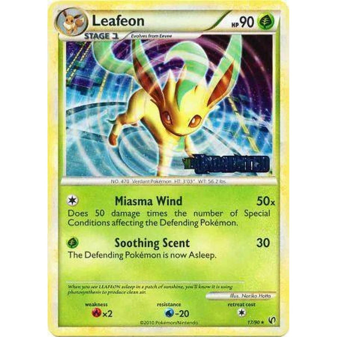 Leafeon - 17/90 (Prerelease)