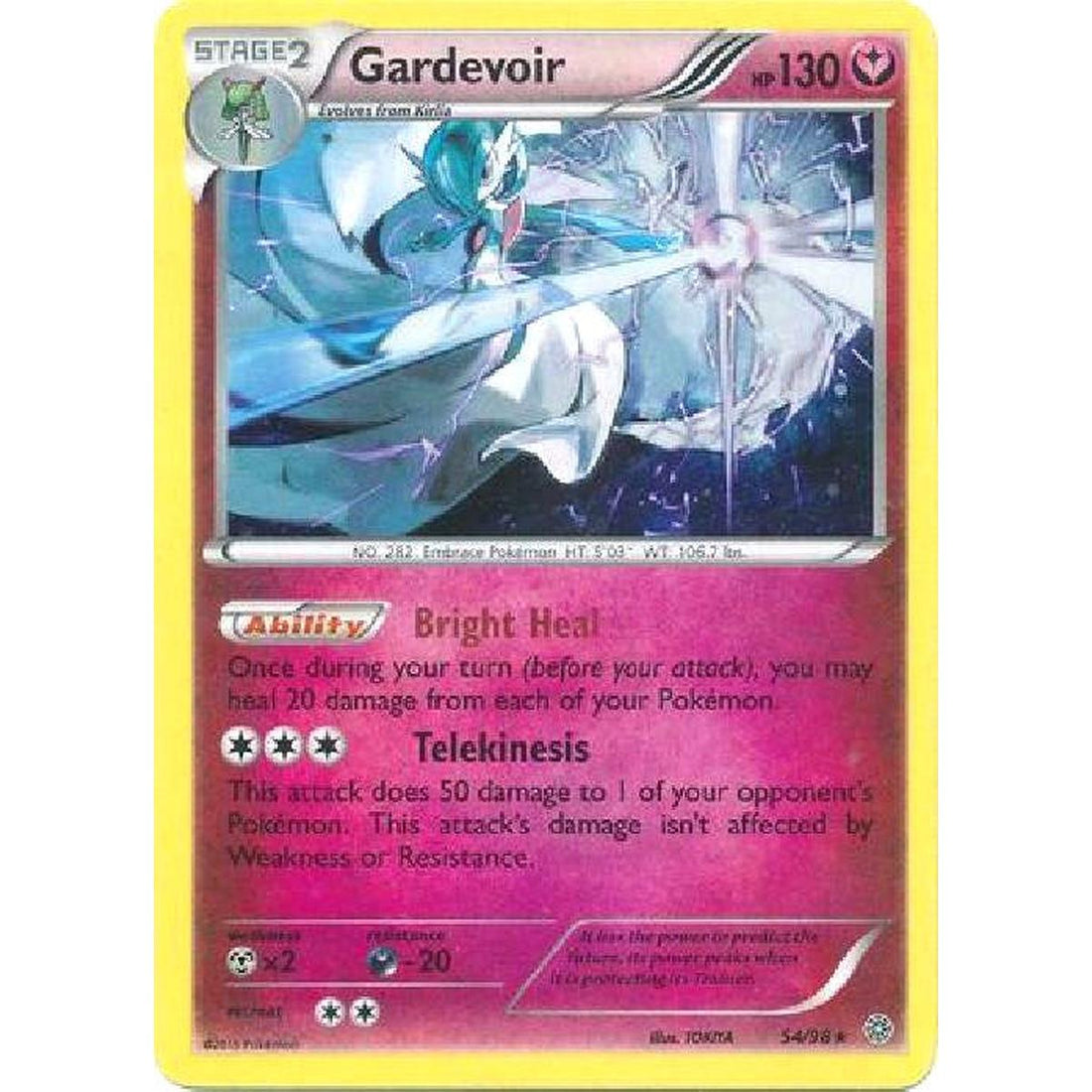 Gardevoir - 54/98 (Cosmos Holo)