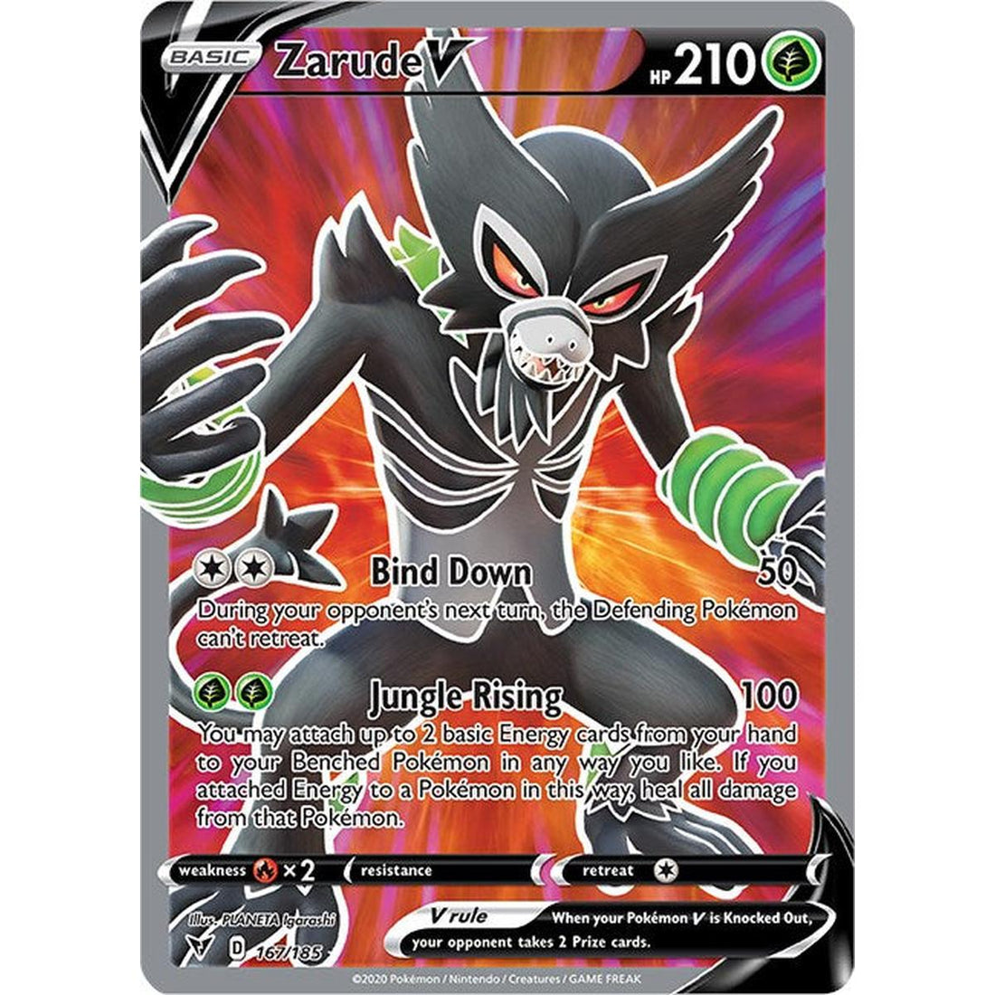 Zarude V (Full Art)