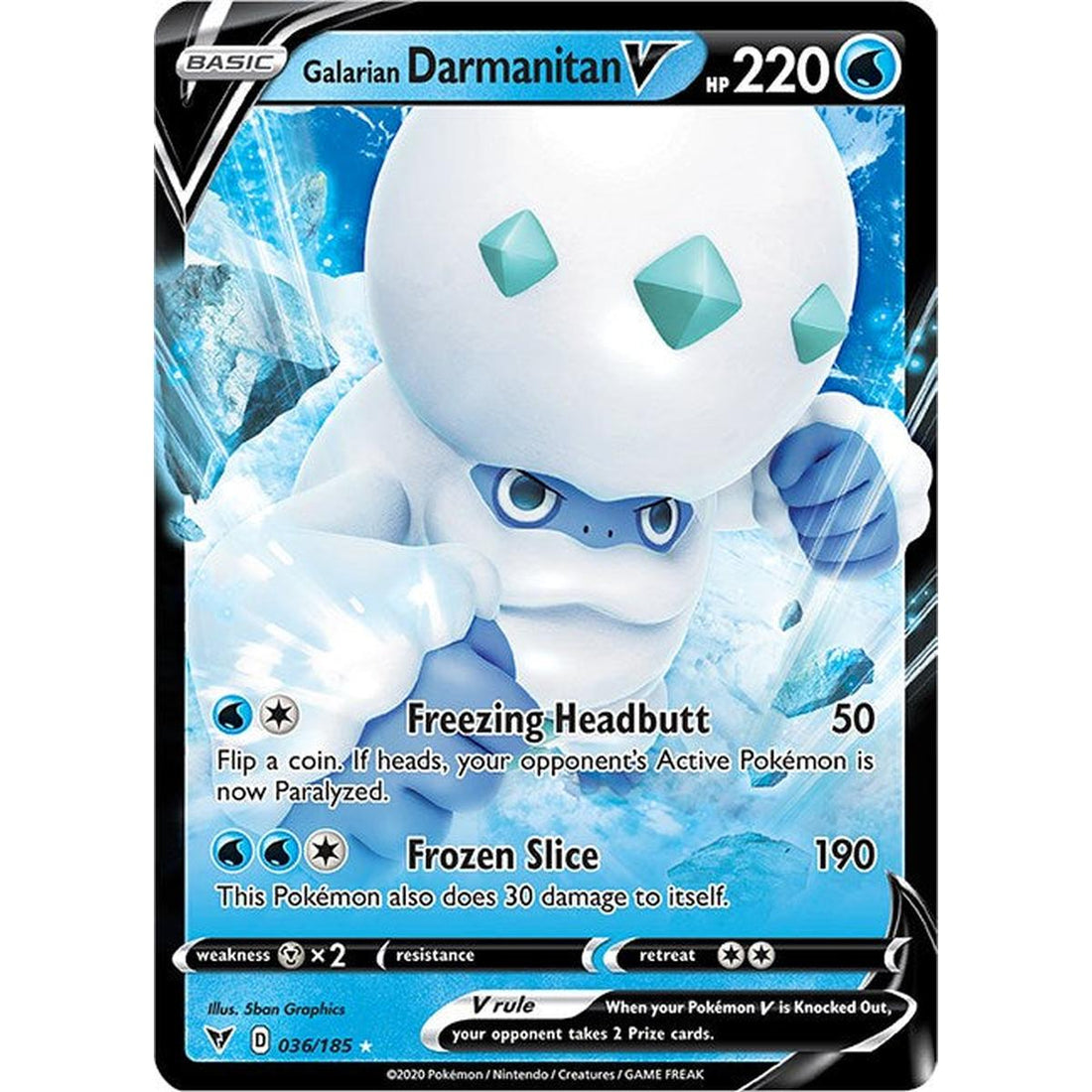Galarian Darmanitan V