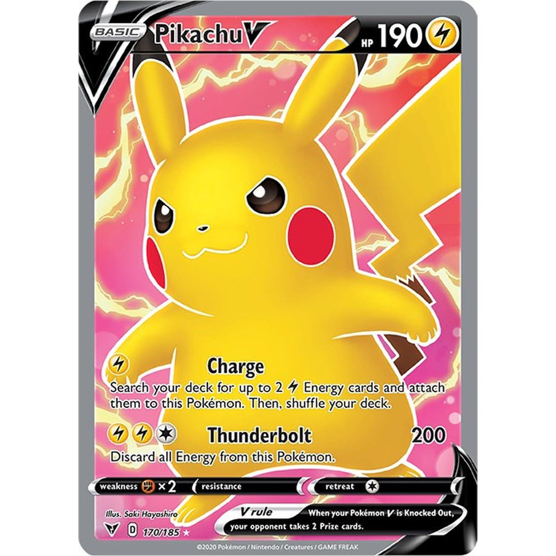 Pikachu V (Full Art)
