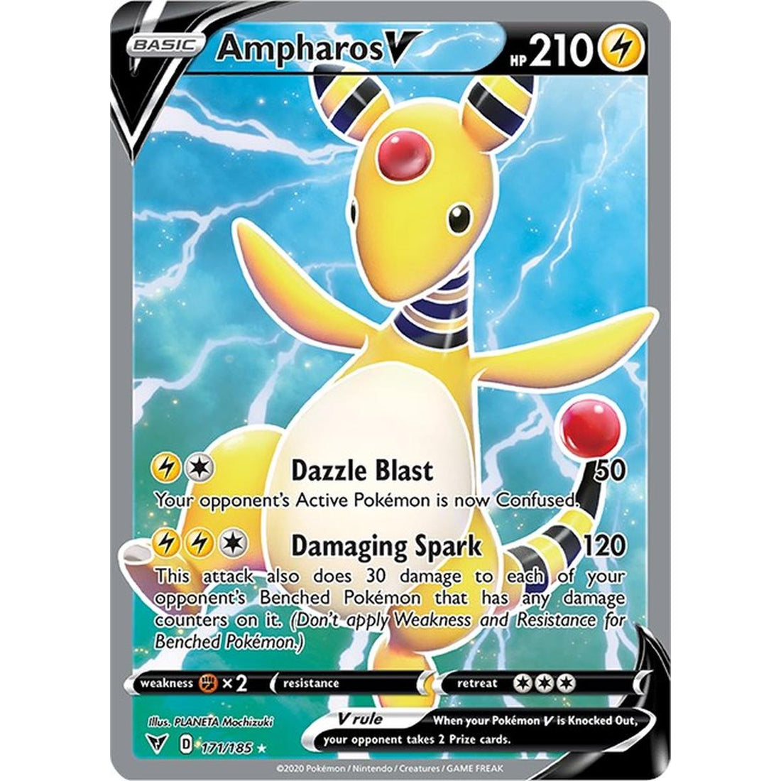 Ampharos V (Full Art)