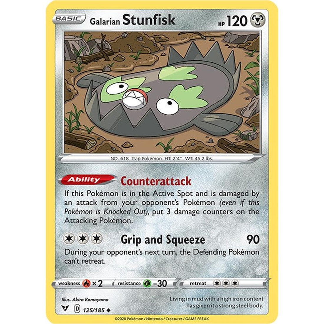 Galarian Stunfisk