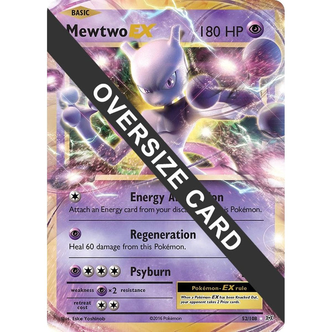 Mewtwo EX - 52/108