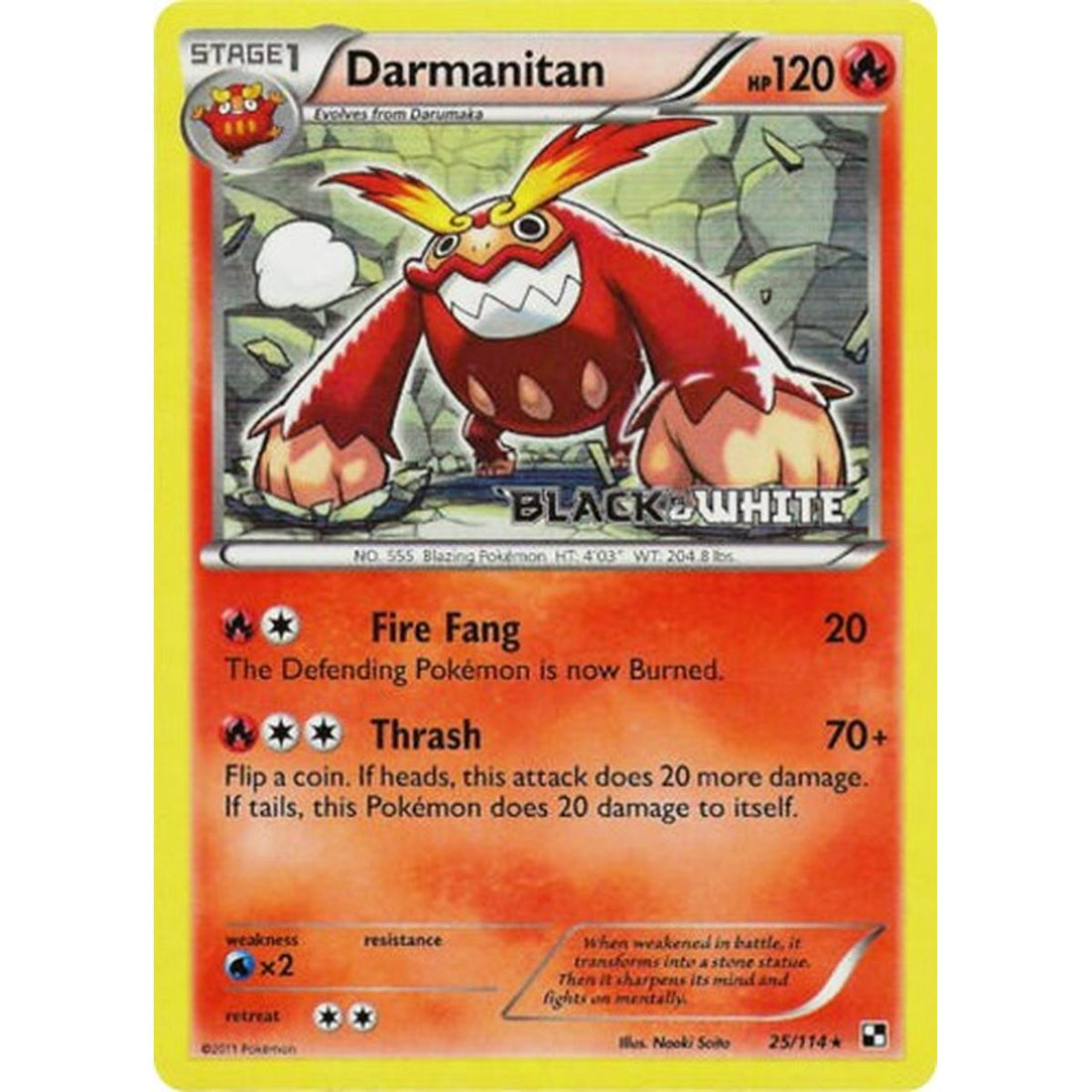 Darmanitan - 25/114 (Prerelease)