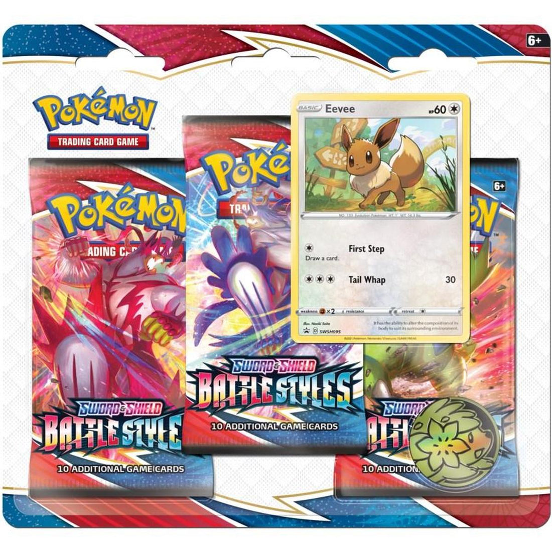 Battle Styles 3 Pack Blister [Eevee]