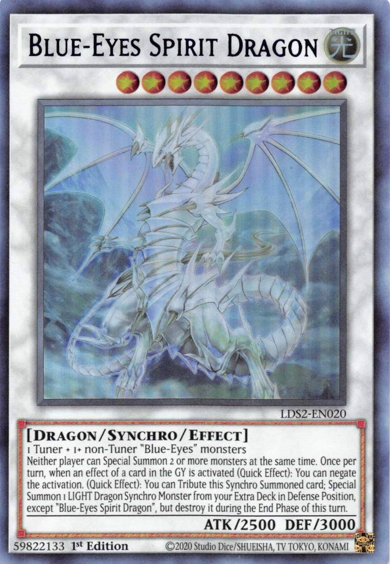 Blue-Eyes Spirit Dragon (Blue)