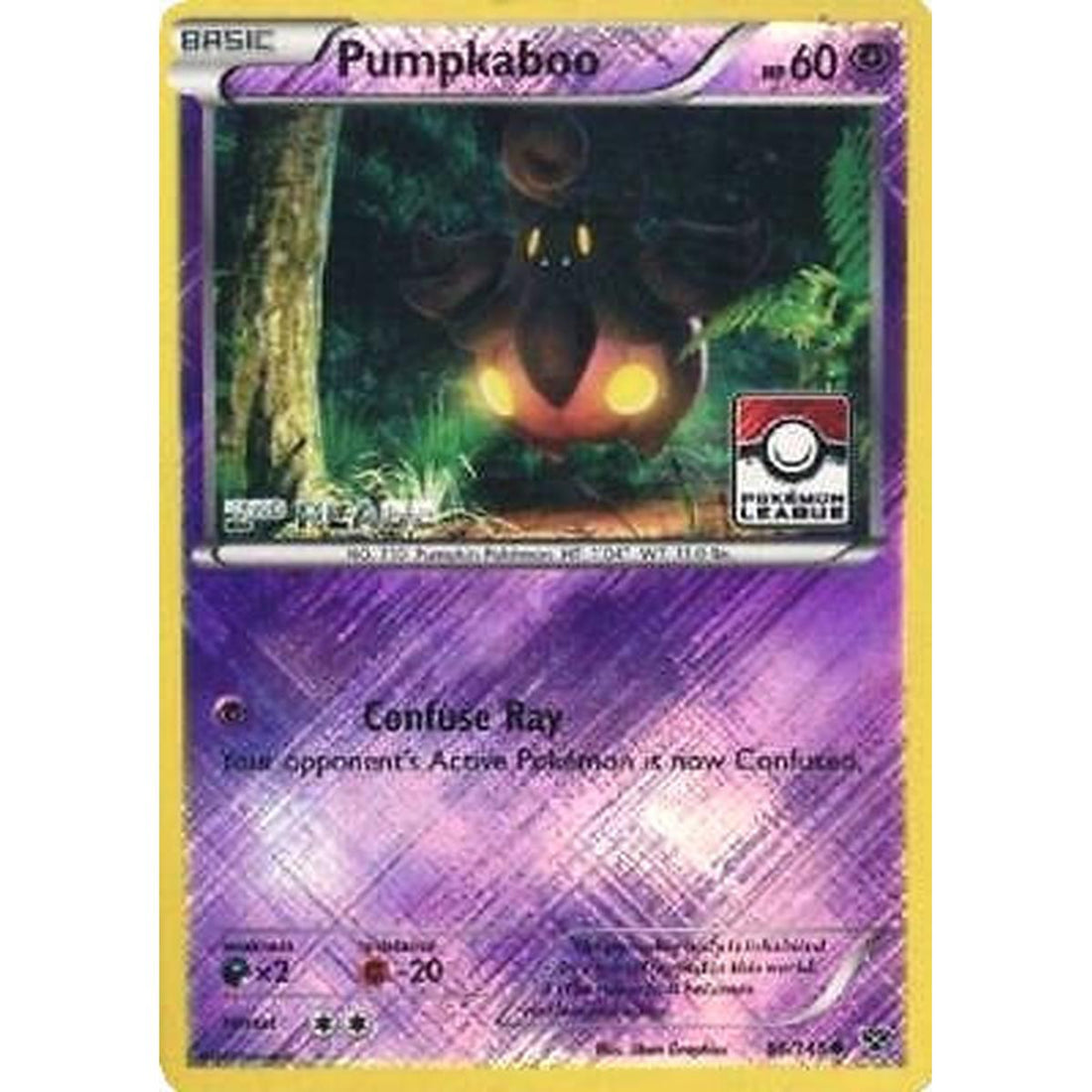 Pumpkaboo - 56/146 (Pokemon League) [2nd Place]