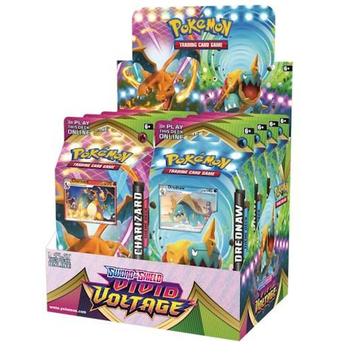 Vivid Voltage Theme Deck Display