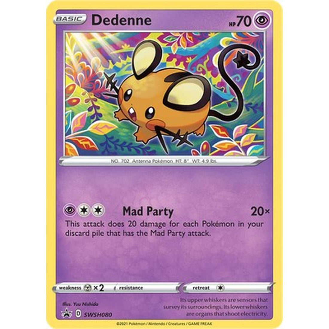 Dedenne - SWSH080