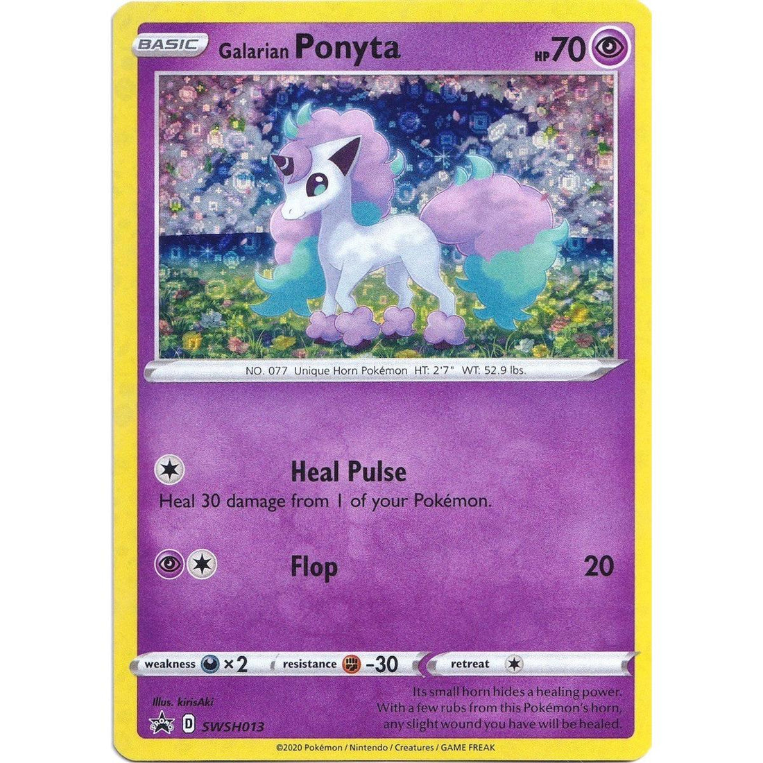 Galarian Ponyta - SWSH013 (General Mills Promo)