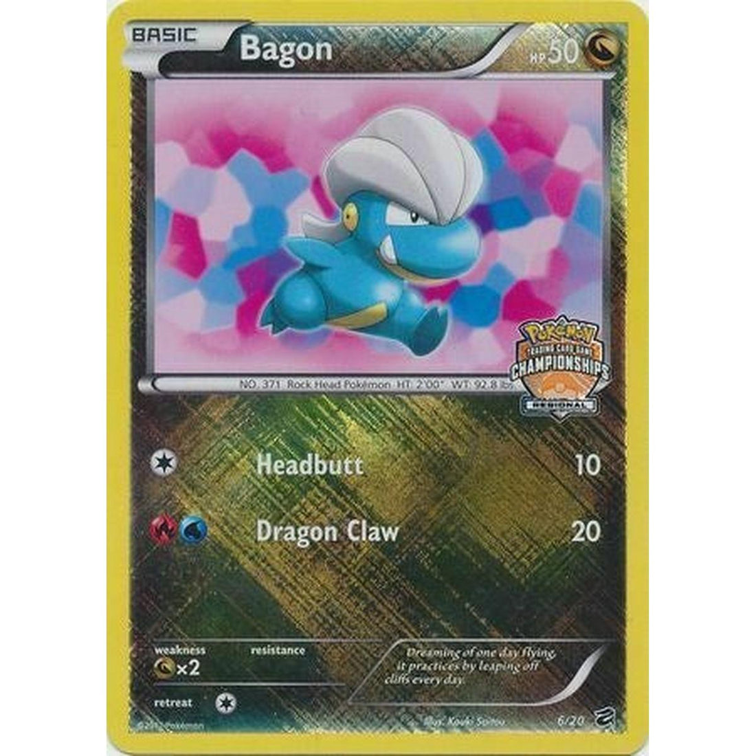 Bagon - 6/20 (Regional Championships)