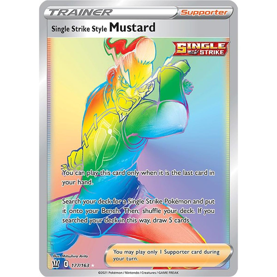 Single Strike Style Mustard (Secret)
