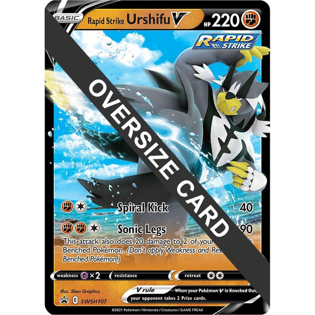 Rapid Strike Urshifu V - SWSH107