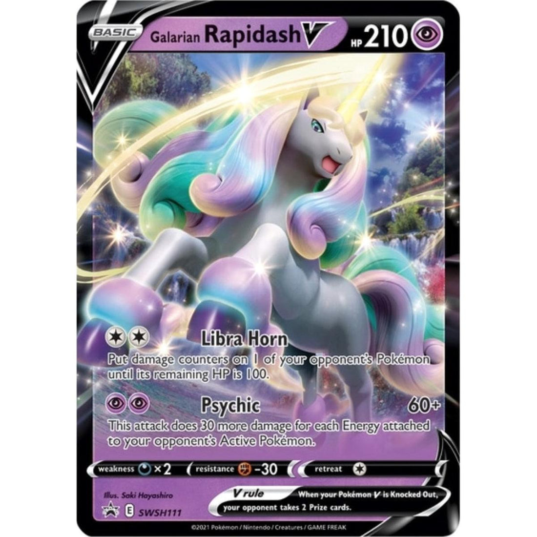 Galarian Rapidash V - SWSH111