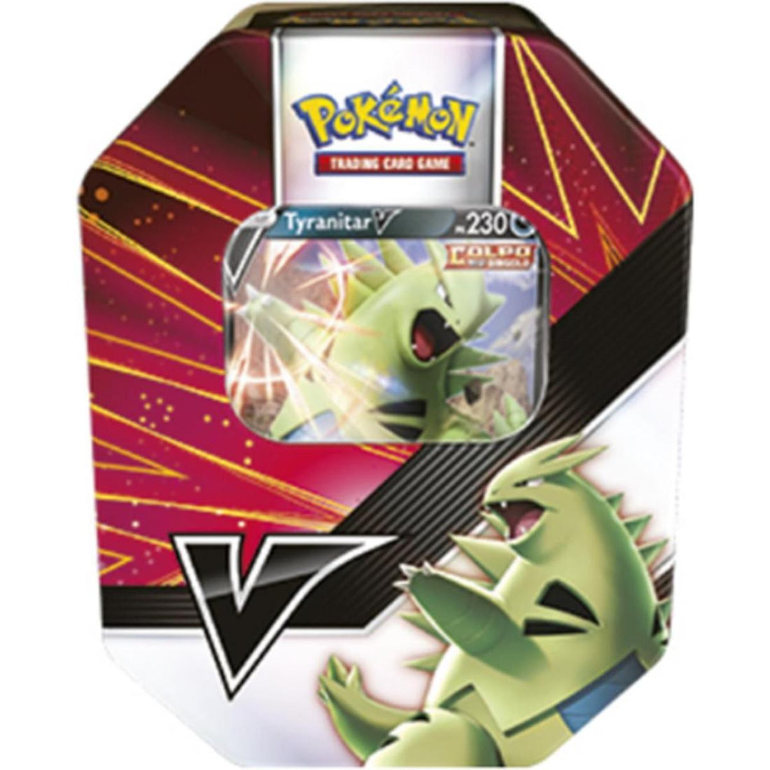 V Strikers Tin [Tyranitar V] (International Version)