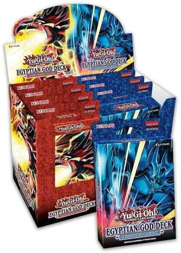 Egyptian God Deck Display - Slifer the Sky Dragon & Obelisk the Tormentor [1st Edition]