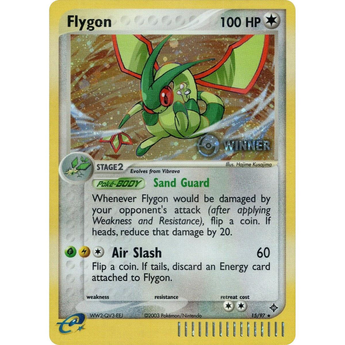 Flygon - 15/97 (Pokemon League) [Winner]