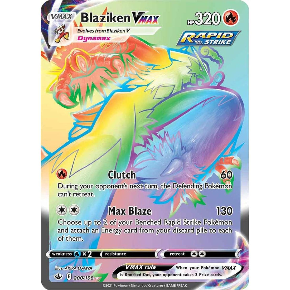 Blaziken VMAX (Secret)