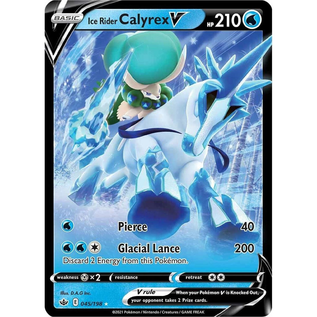 Ice Rider Calyrex V