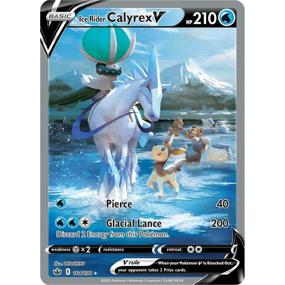 Ice Rider Calyrex V (Alternate Full Art)