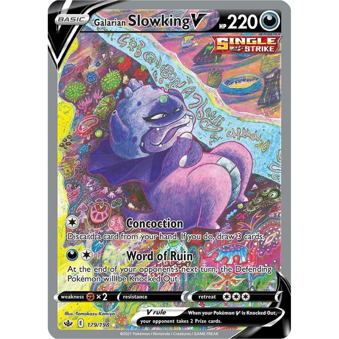 Galarian Slowking V (Alternate Full Art)