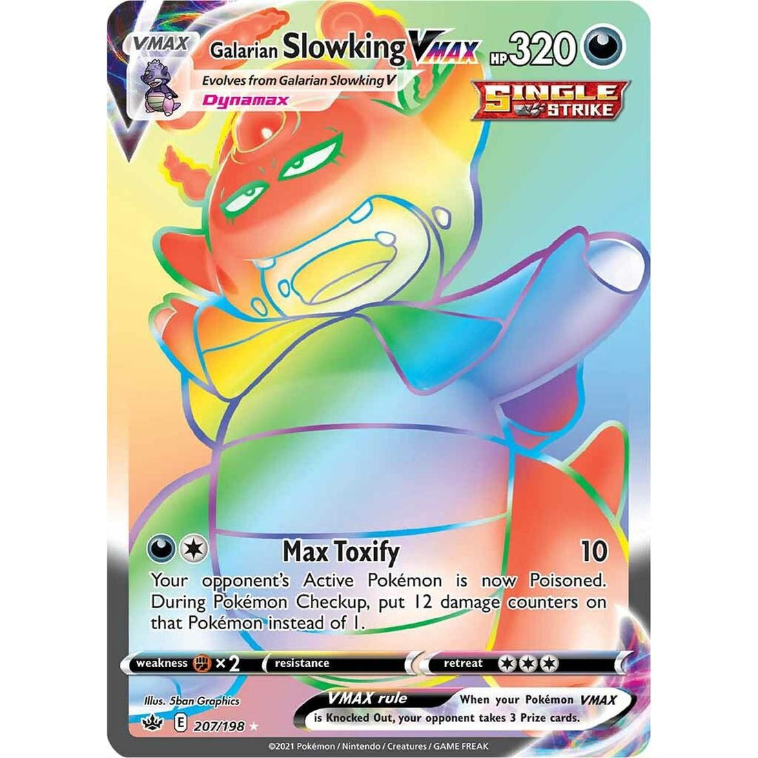 Galarian Slowking VMAX (Secret)