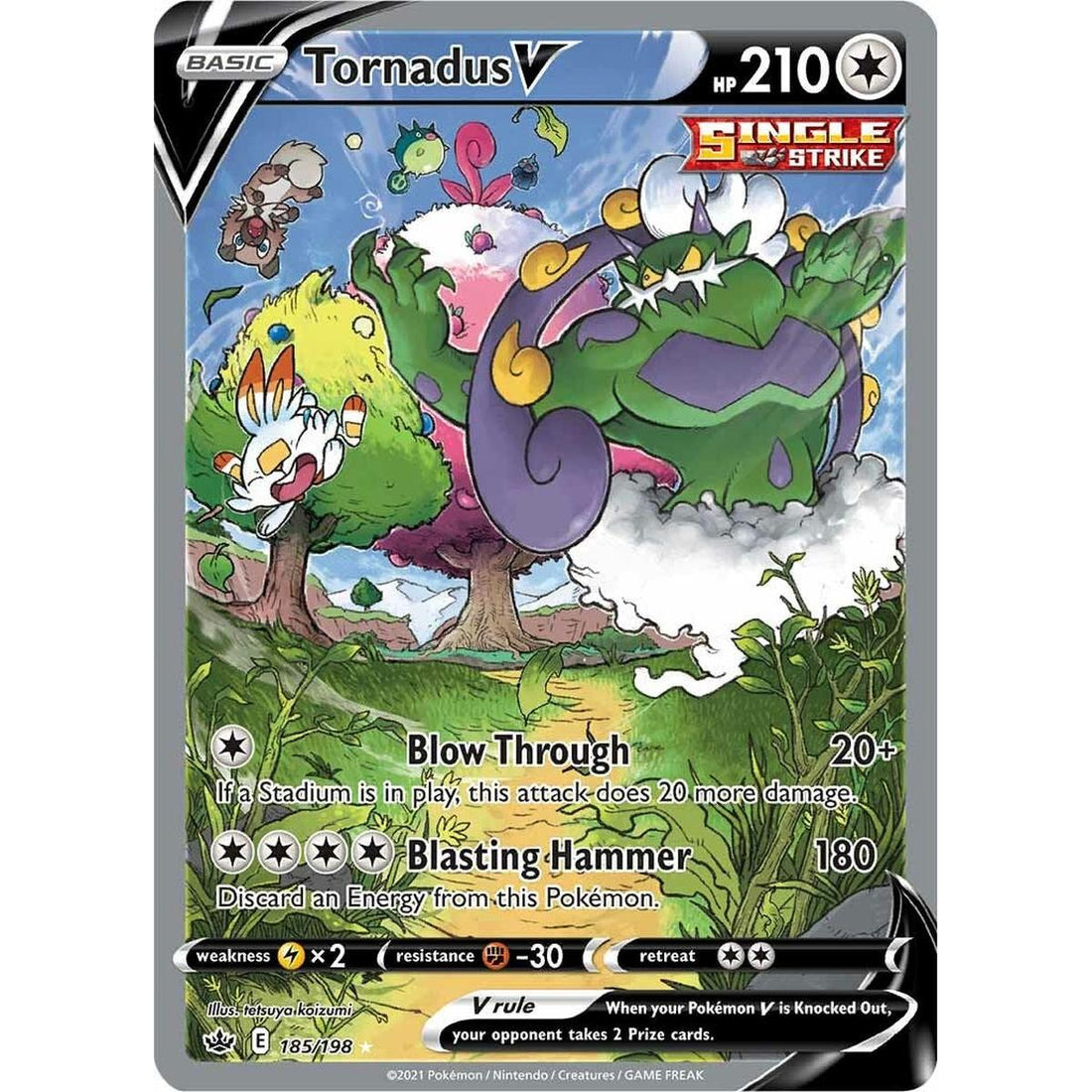 Tornadus V (Alternate Full Art)