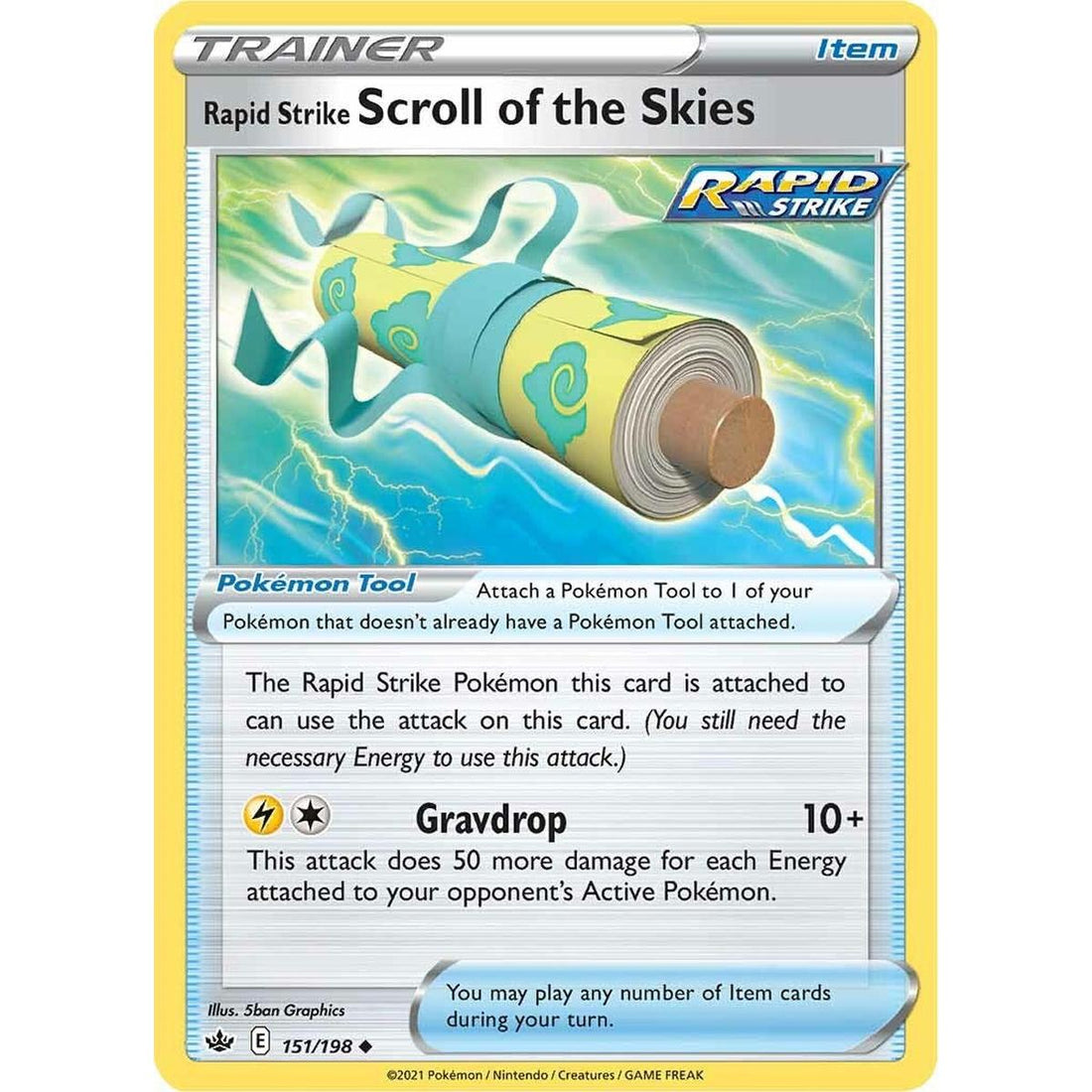 Rapid Strike Scroll of the Skies