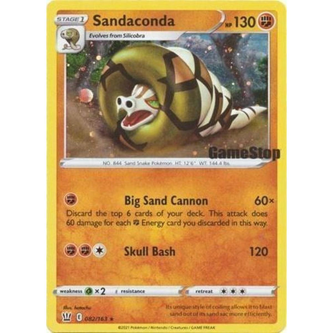 Sandaconda - 082/163 (Gamestop Exclusive)