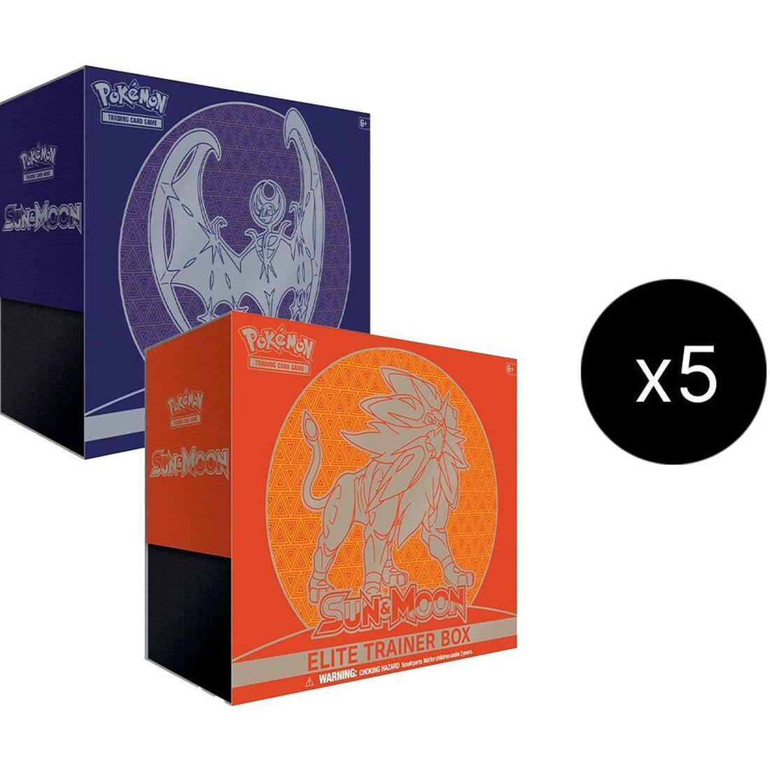 Sun & Moon Elite Trainer Box Case