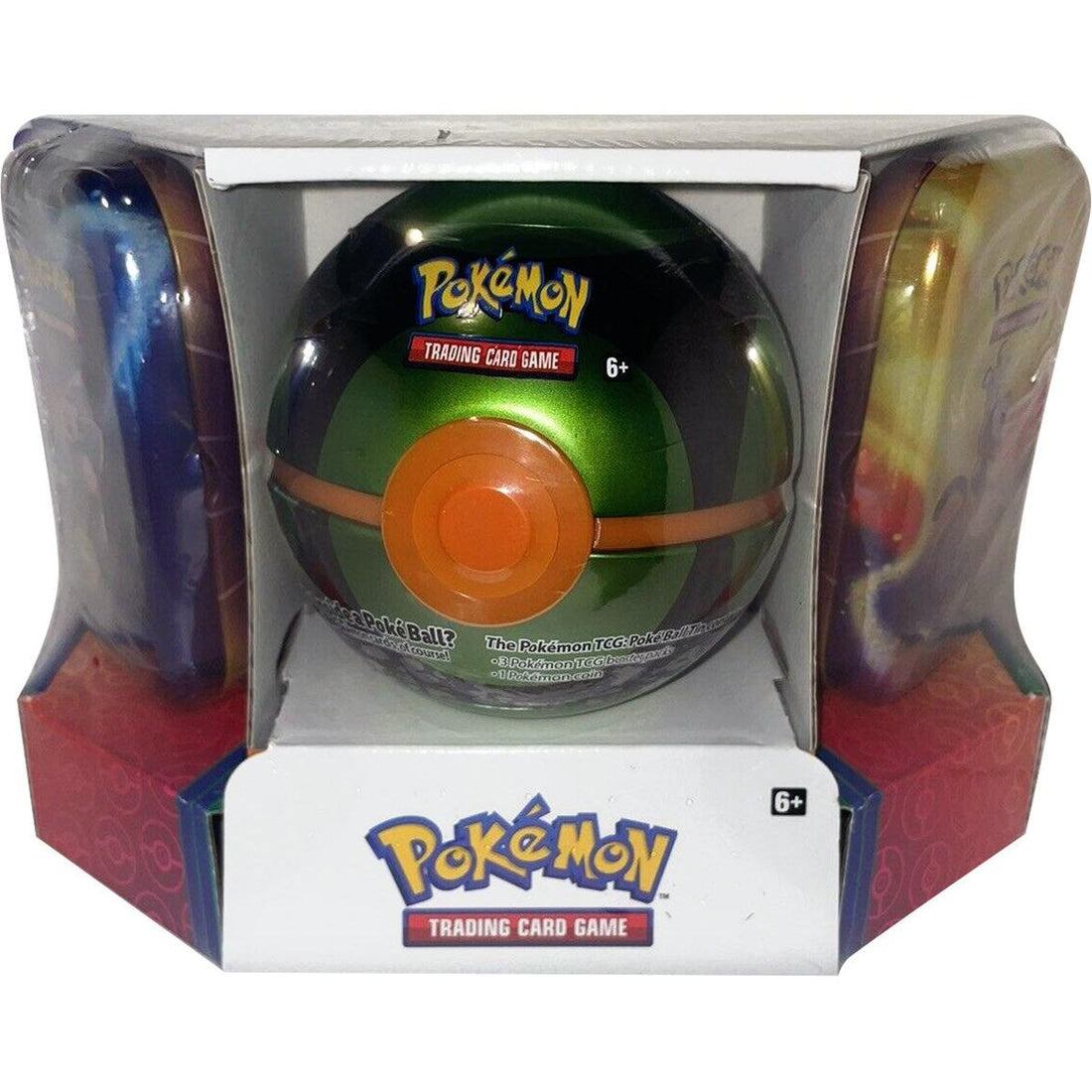 Pokemon - Poke Ball Tin + 2 Kanto Power Mini Tins - Dusk Ball