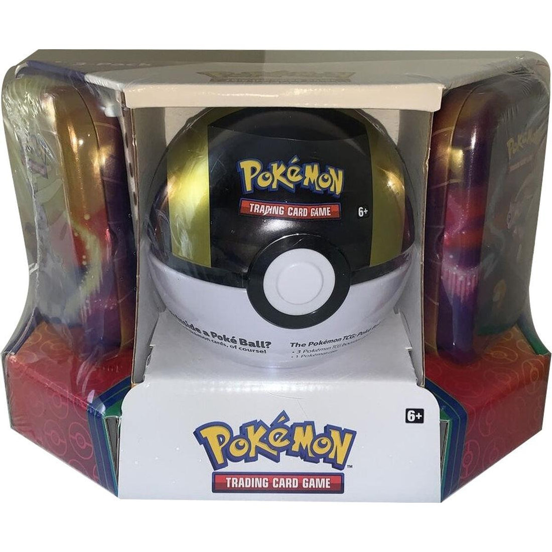 Pokemon - Poke Ball Tin + 2 Kanto Power Mini Tins - Ultra Ball