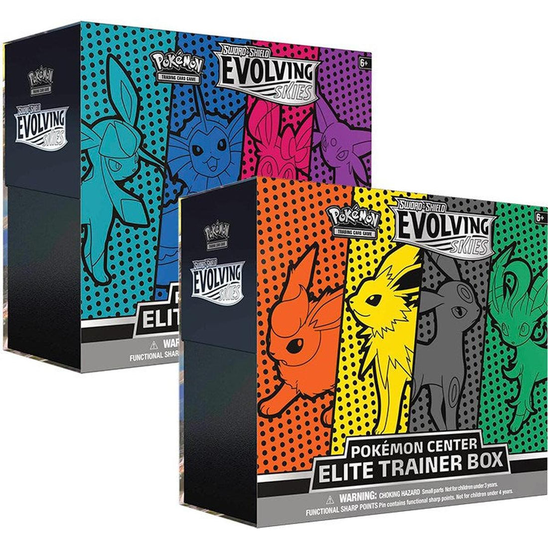 Evolving Skies Pokemon Center Elite Trainer Box [Set of 2] (Exclusive)