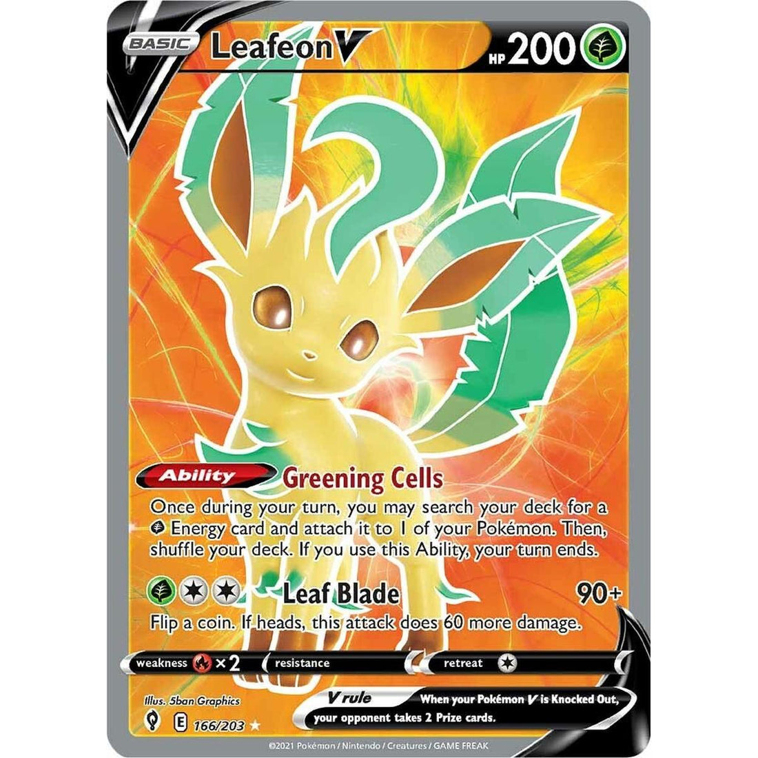 Leafeon V (Full Art)