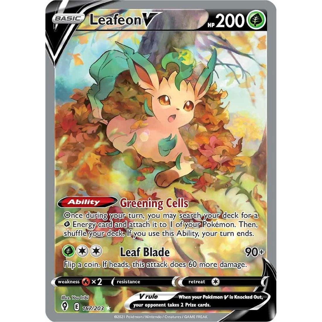 Leafeon V (Alternate Full Art)