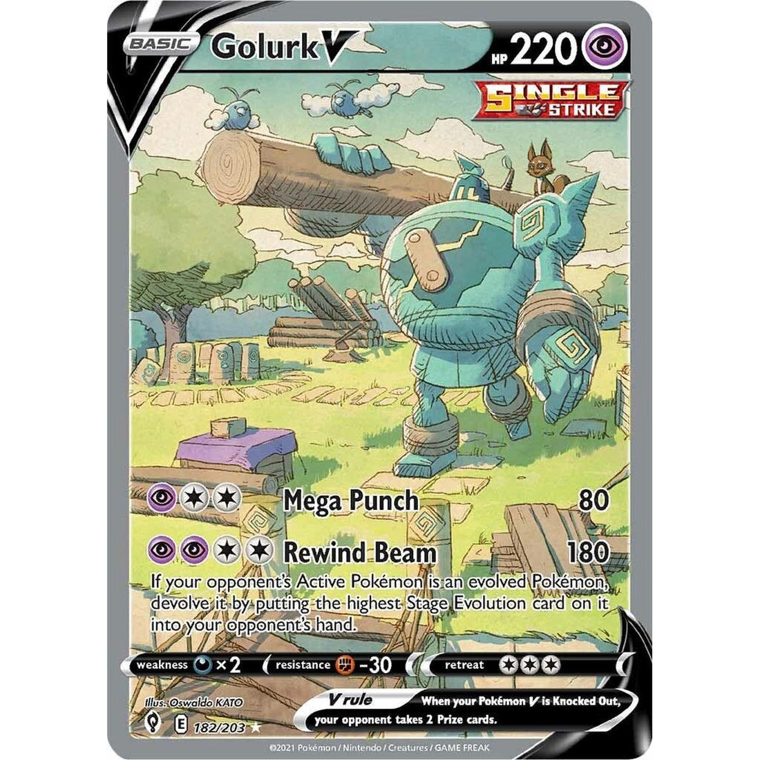 Golurk V (Alternate Full Art)