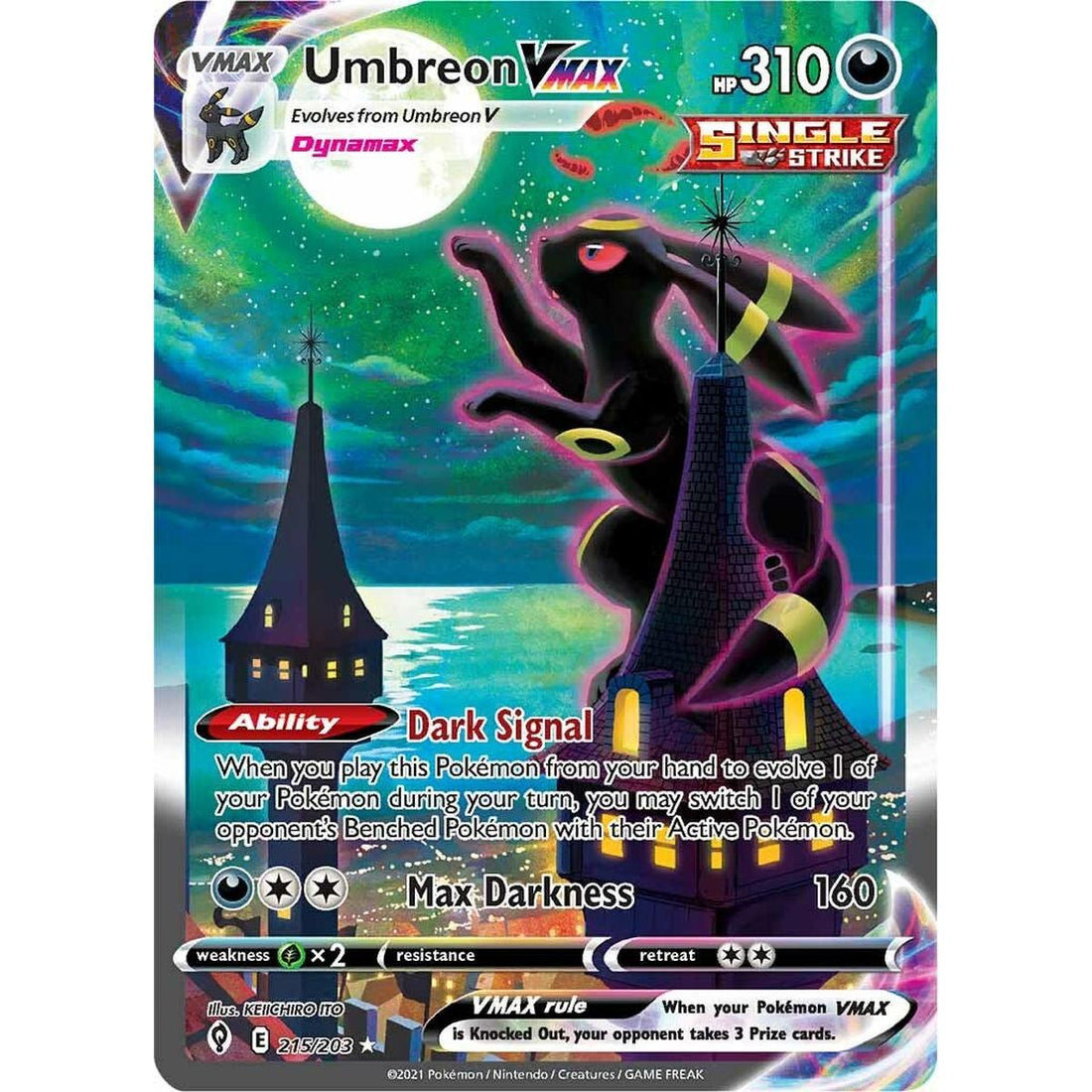 Umbreon VMAX (Alternate Art Secret)