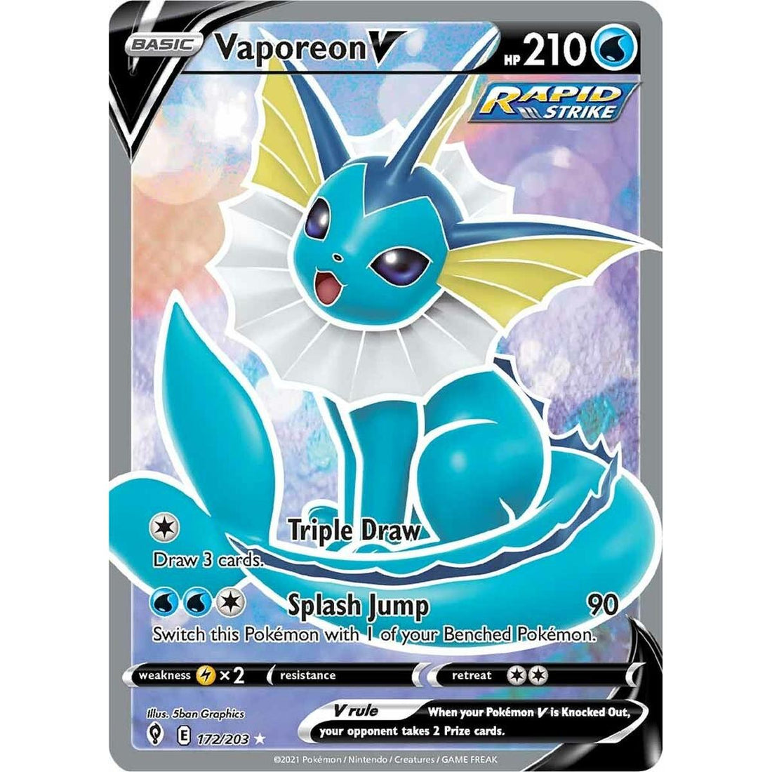 Vaporeon V (Full Art)