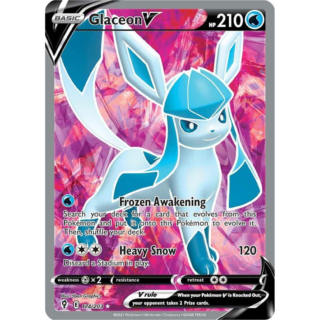 Glaceon V (Full Art)