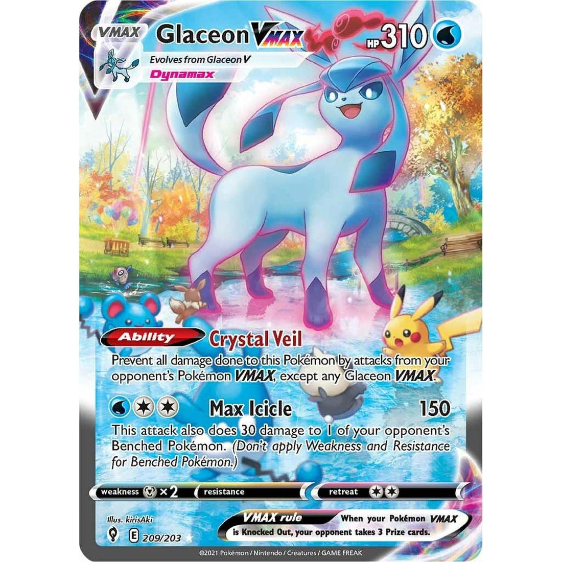 Glaceon VMAX (Alternate Art Secret)