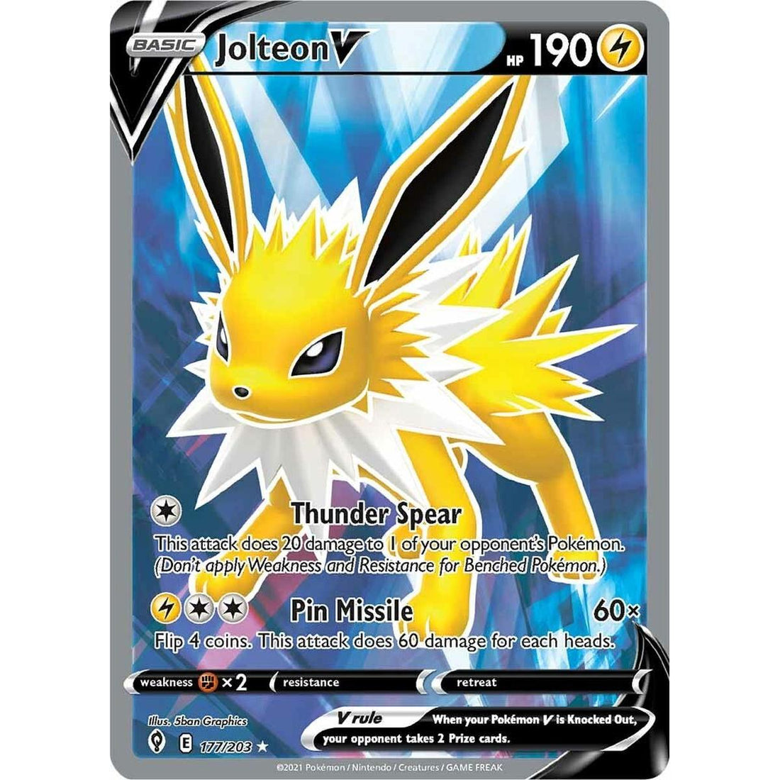 Jolteon V (Full Art)