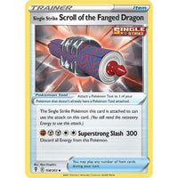 Single Strike Scroll of the Fanged Dragon