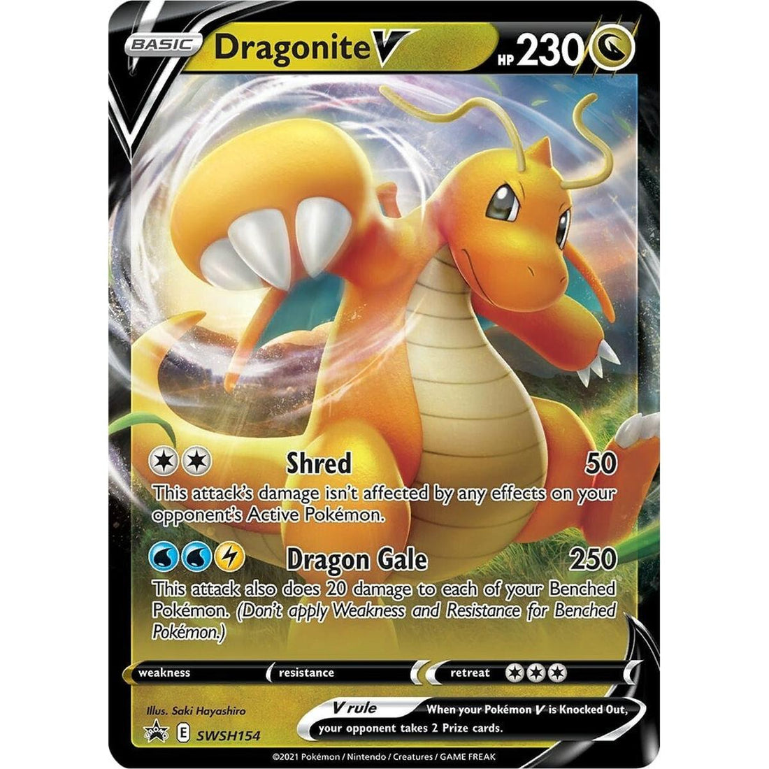 Dragonite V - SWSH154